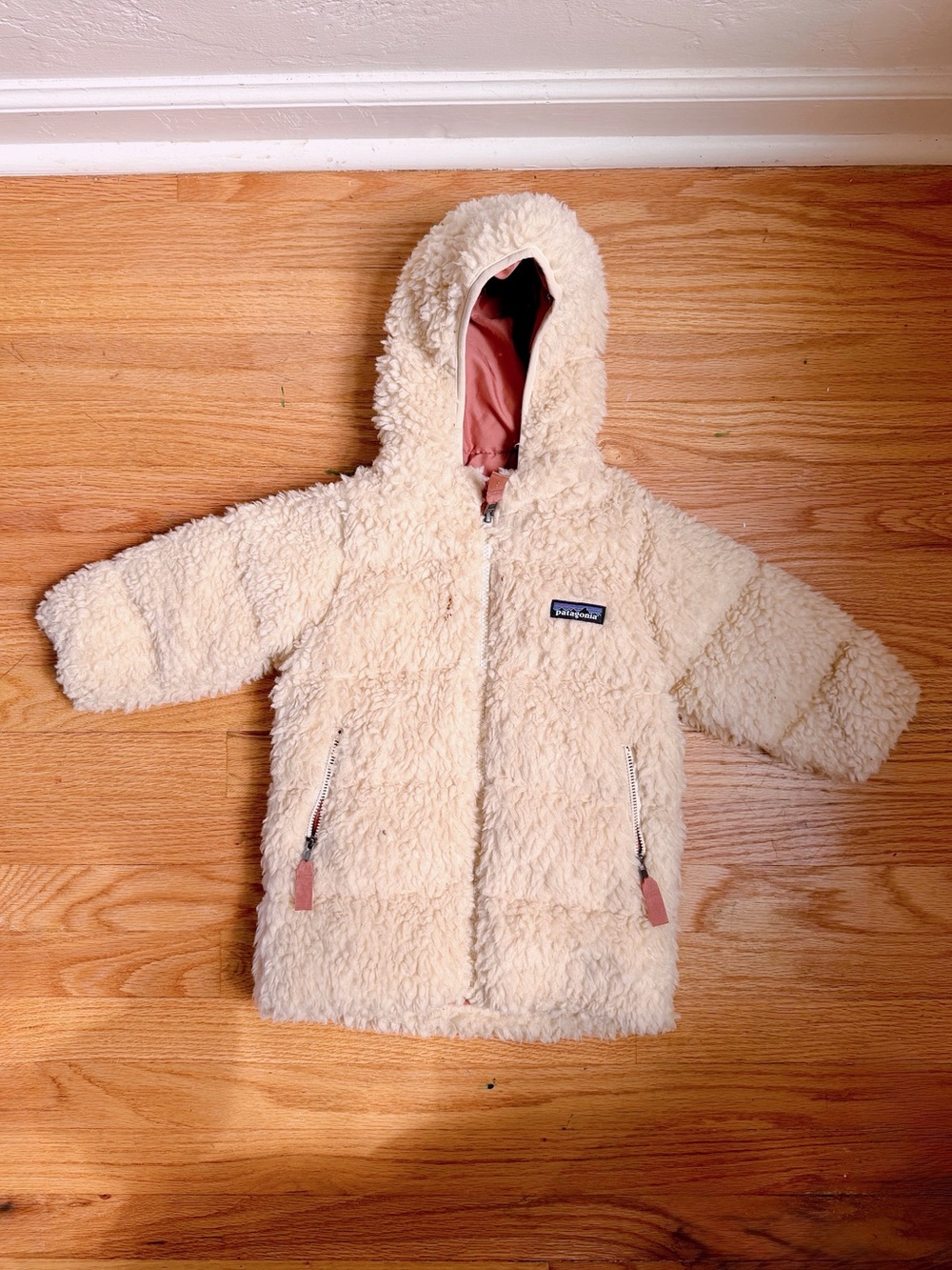 Patagonia® Worn Wear
Baby Recycled Hi-Loft Parka - Cream